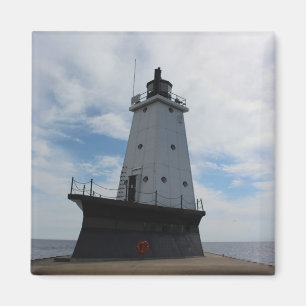 Aimant de phare de Ludington Michigan