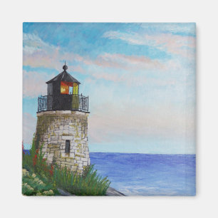 Aimant de phare d'Île de Rhode