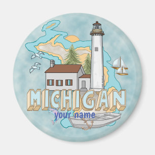 aimant de phare du Michigan