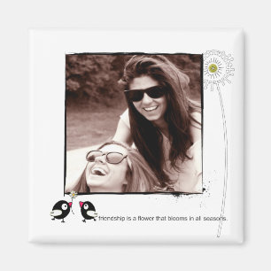 aimant de photo d'ami d'instagram