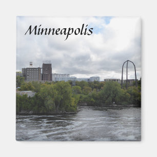 Aimant de photo de Minneapolis le fleuve