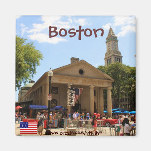 Aimant de photographie de Boston le Massachusetts