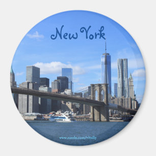 Aimant de photographie de New York City