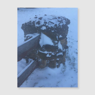Aimant de pilier de neige