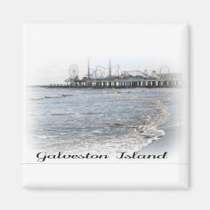 Aimant de pilier de plaisir d'île de Galveston