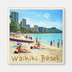 Aimant de plage de Waikiki
