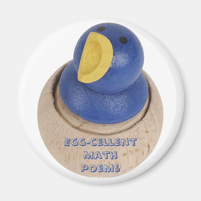 Aimant de poèmes de mathématiques de cellules d'oe (Devant)