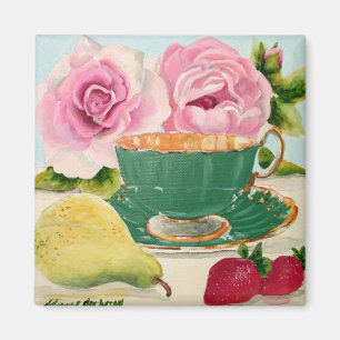 Aimant de poire et de thé