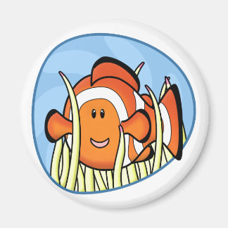 Aimant de poisson clown Kawaii