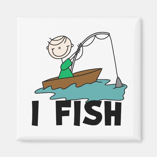 Aimant de poisson garçon I (Devant)