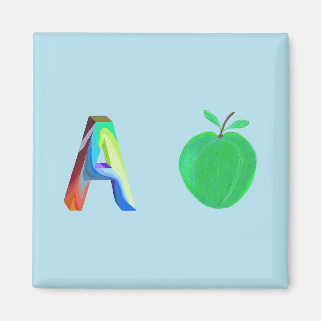 Aimant de pomme (Devant)