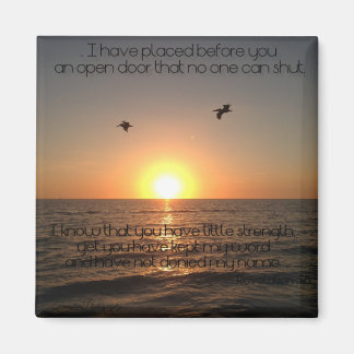 Aimant de porte ouverte