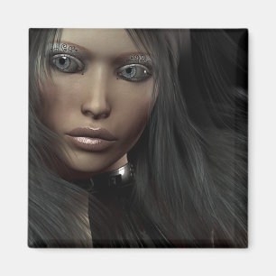 Aimant de portrait de fin de support