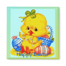 Aimant de poussette de Pâques