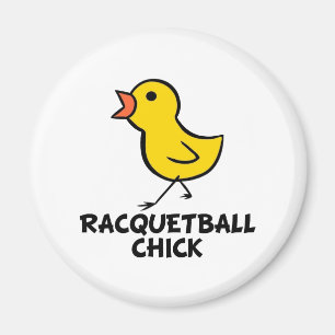 Aimant de poussin de racquetball