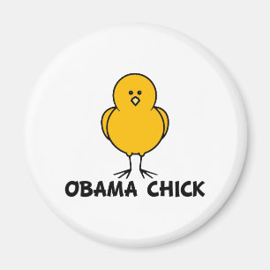 Aimant de poussin d'Obama