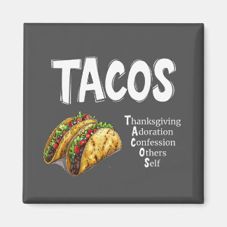 Aimant de prière TACOS