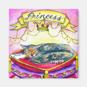 Aimant de princesse de rose de chat de Kitty