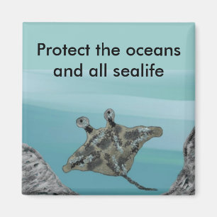 Aimant de protection d'habitat de rayon de Manta