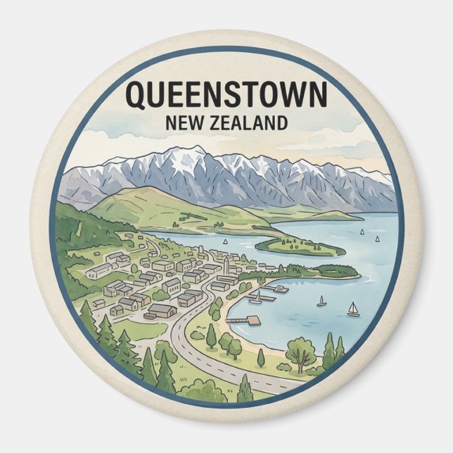 Aimant de Queenstown (Devant)
