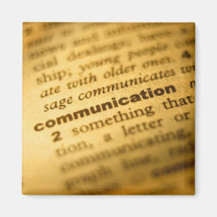 Aimant de rappel - communication
