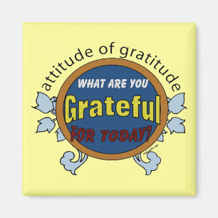 Aimant de rappel de gratitude