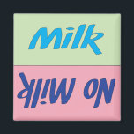 Aimant de rappel de lait<br><div class="desc">Merci pour votre intérêt dans le Flippity Trippity Zazzle Store. N'hésitez pas à me contacter si vous avez des questions, si vous souhaitez modifier les couleurs de conception, ou si vous avez besoin d'une pièce de coordination que vous ne voyez pas affichée dans ma boutique. Envoyez-moi un courriel à sadlittleboydesigns@gmail.com...</div>