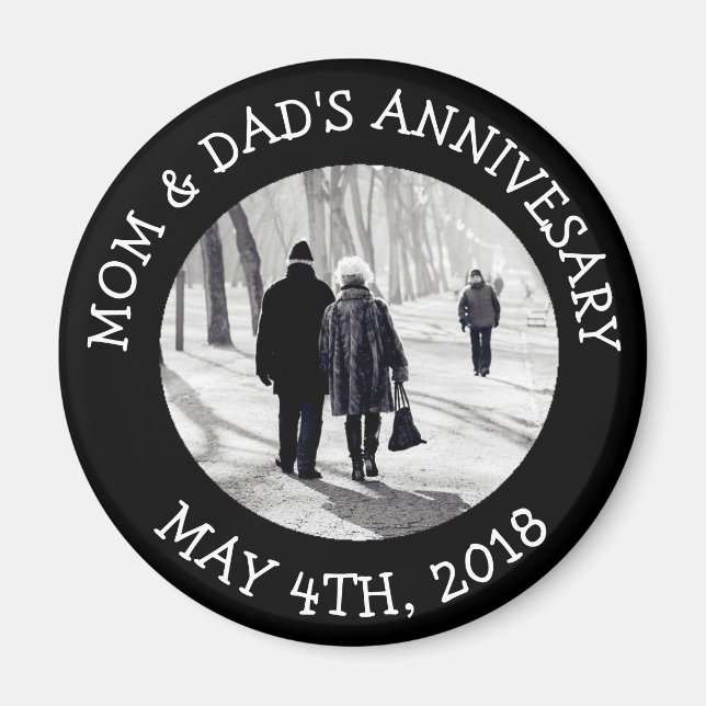 Aimant de rappel personnalisé (Devant)