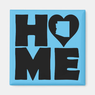 Aimant de réfrigérateur Arizona Home Heart State