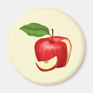 Aimant de réfrigérateur d'Apple personnalisé et