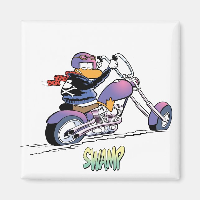 Aimant de réfrigérateur de canards sauvages (Devant)