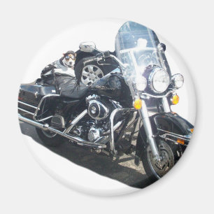 Aimant de réfrigérateur de chien porc