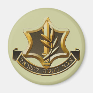 Aimant de réfrigérateur de forces de défense de