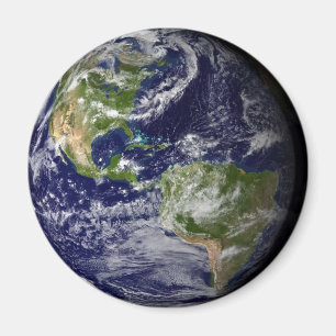 Aimant de réfrigérateur de la terre