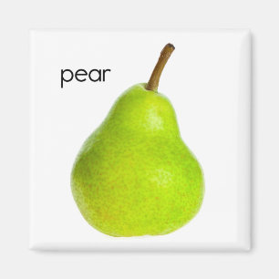 Aimant de réfrigérateur de poire