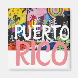 Aimant de réfrigérateur de Porto Rico