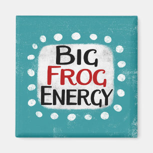 Aimant de réfrigérateur d'énergie Big Frog