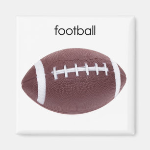 Aimant de réfrigérateur du football