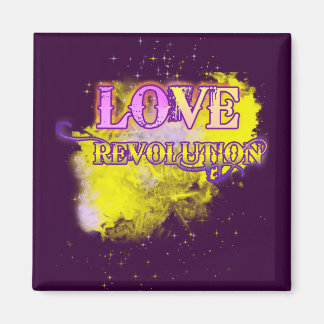 Aimant de Réfrigérateur Love Revolution