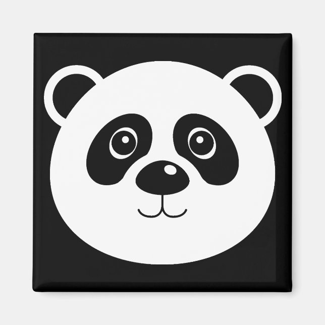 Aimant de réfrigérateur Panda Bear (Devant)