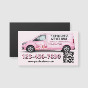 Aimant de réfrigérateur pour entreprise de service