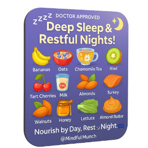 💤 Aimant de réfrigérateur pour un meilleur sommei