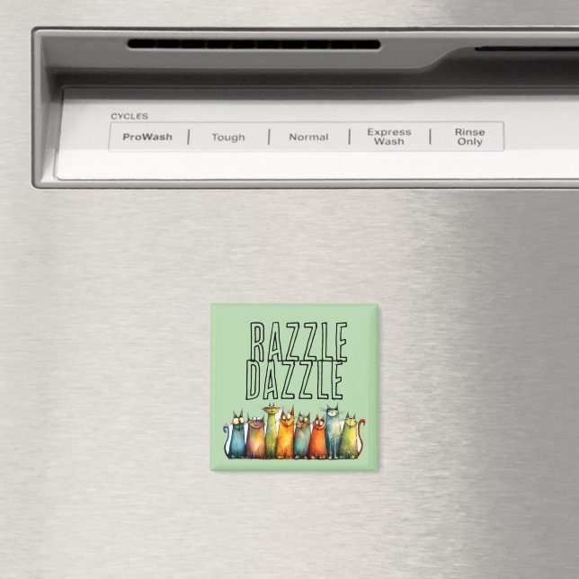 Aimant de réfrigérateur Razzle Dazzle (In Situ (Lave-vaisselle))