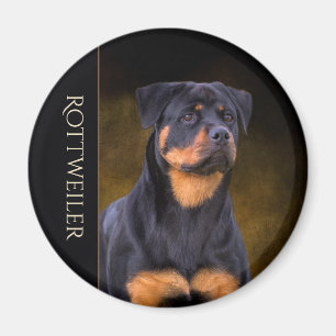 Aimant de réfrigérateur Rottweiler