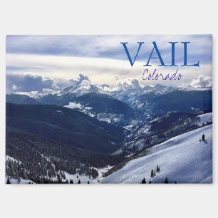 Aimant de réfrigérateur souvenir de Vail Colorado