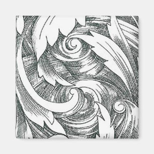 Aimant de remous d'art d'encre