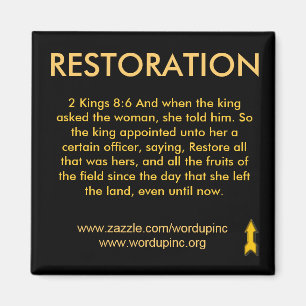 Aimant de restauration