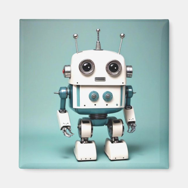 Aimant de robot jouet mignon (Devant)
