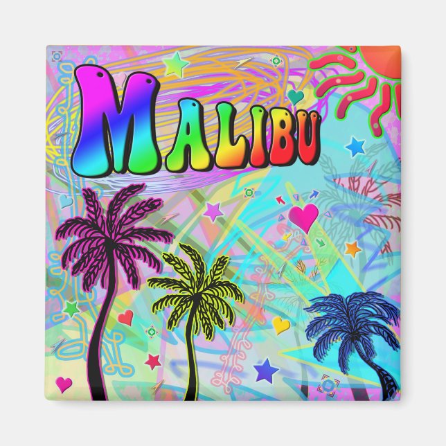Aimant de Romance Vivide Malibu (Devant)