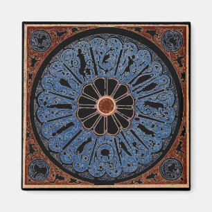 Aimant de roue de zodiaque